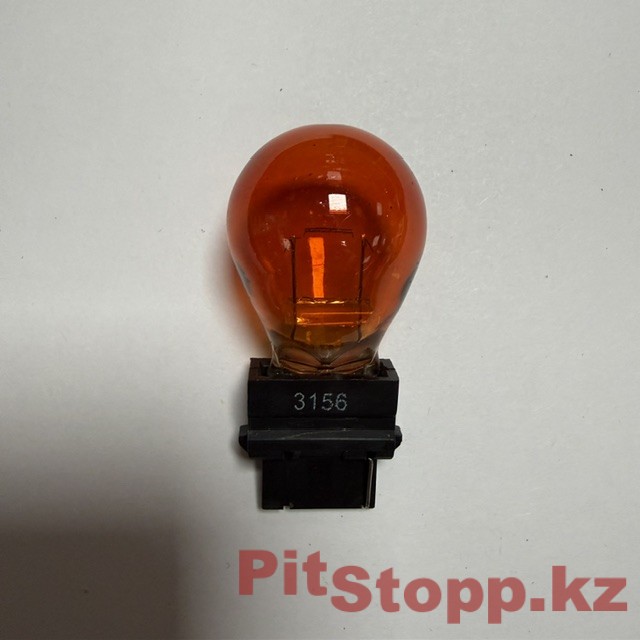 2250. Автолампа галоген NGS P27W 1 конт 3156 оранжевая (2)